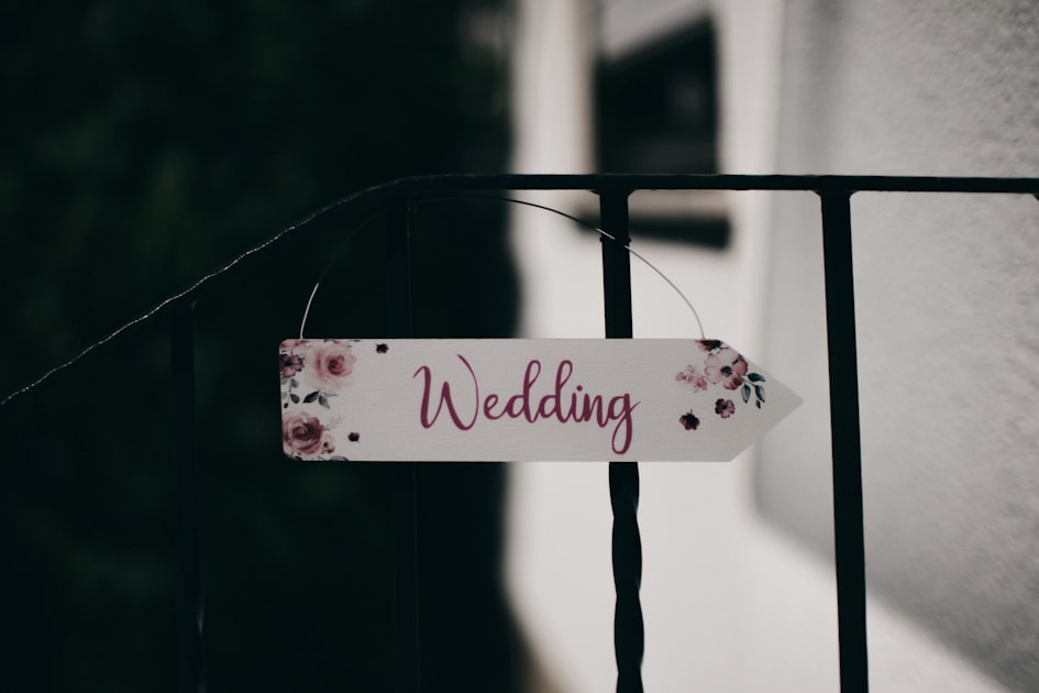 Creating a Wedding Timeline